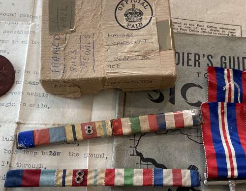 WW2 Medal Grouping To Pte Hawley DDay Gold Beach - Image 5