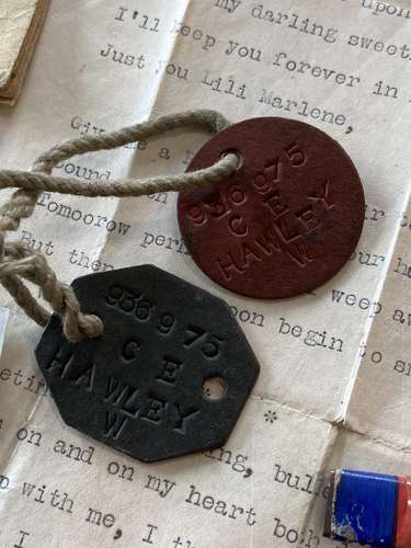 WW2 Medal Grouping To Pte Hawley DDay Gold Beach - Image 6