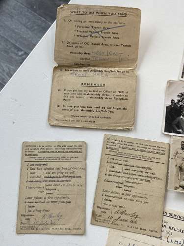 WW2 Medal Grouping To Pte Hawley DDay Gold Beach - Image 7