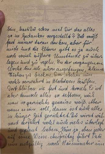 WW2 U459 Sinking Paperwork Grouping From Wilhelm Wetzel - Image 10