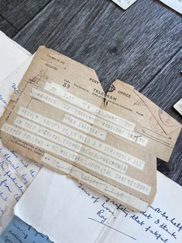 WW2 Medal paperwork Group Major Rees RSLI Diary Of Tunisia - Image 11