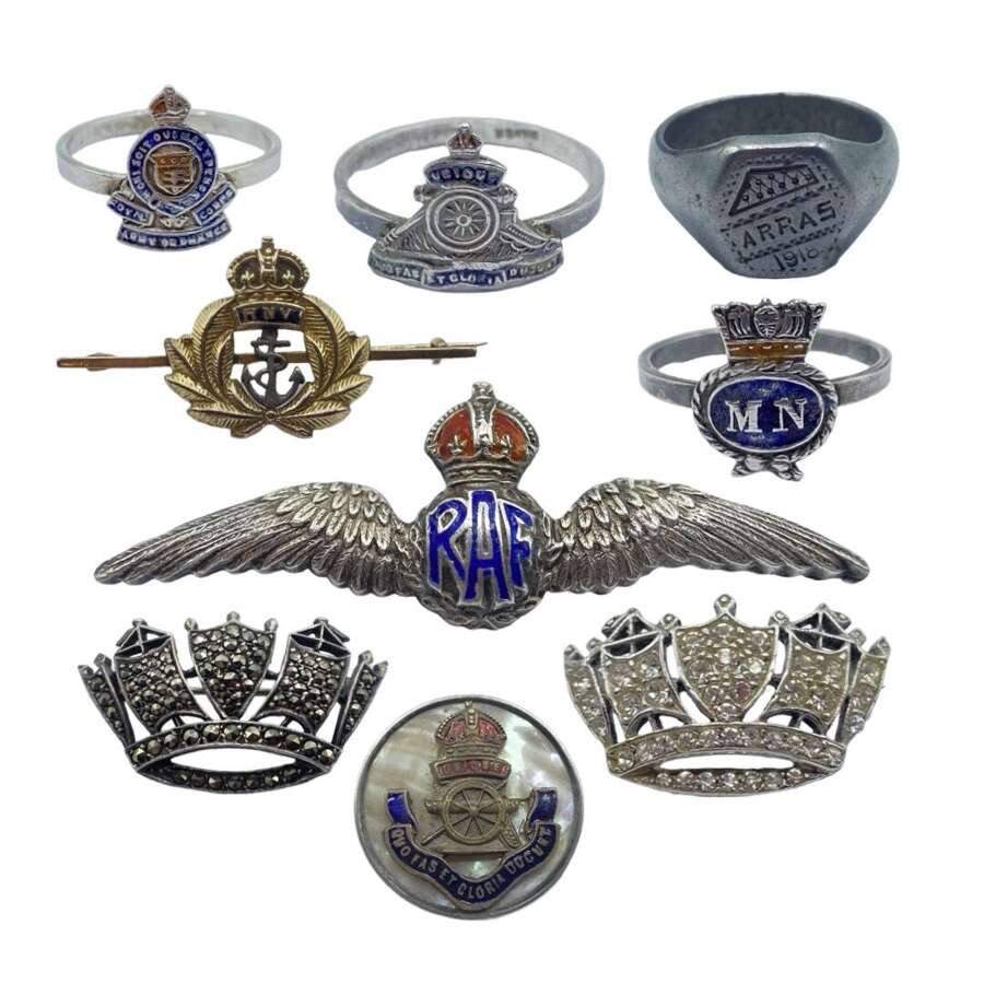 Sweetheart Brooches & Badges