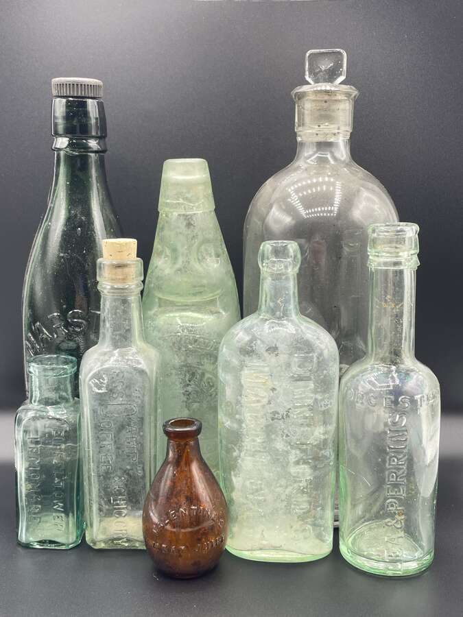 Antique Glass Bottles