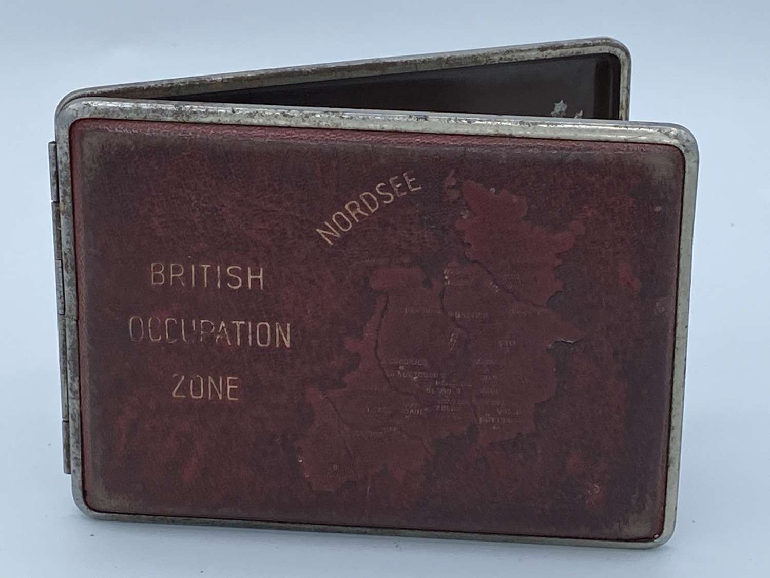 Post WW2 1946 British Occupation Zone Nordsee Cigerette Case