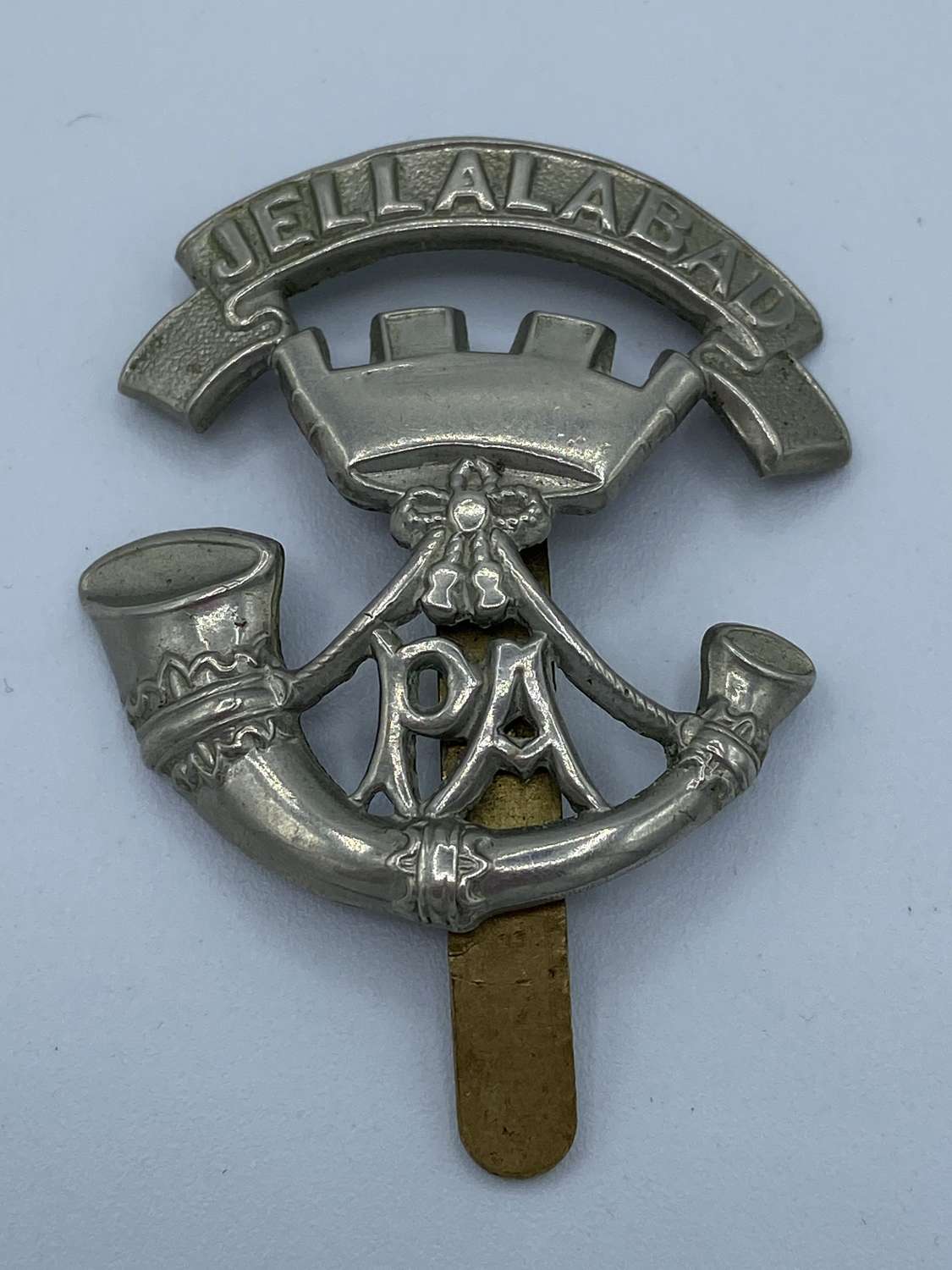 WW1 Somerset Light Infantry Jellalabad Slider Cap Badge