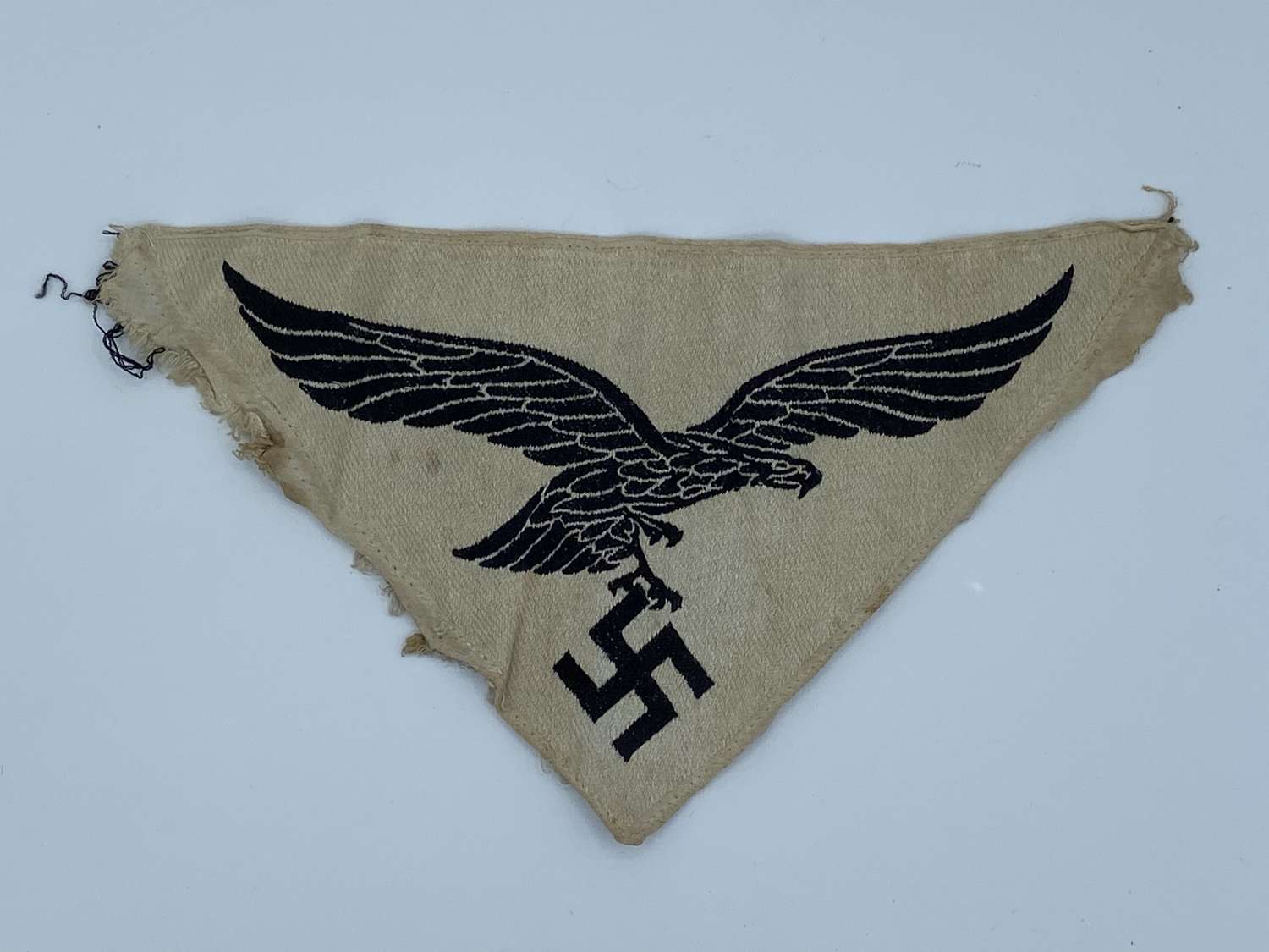 WW2 German 1st Pattern Luftwaffe Eagle Sport Shirt Emblem Insignia
