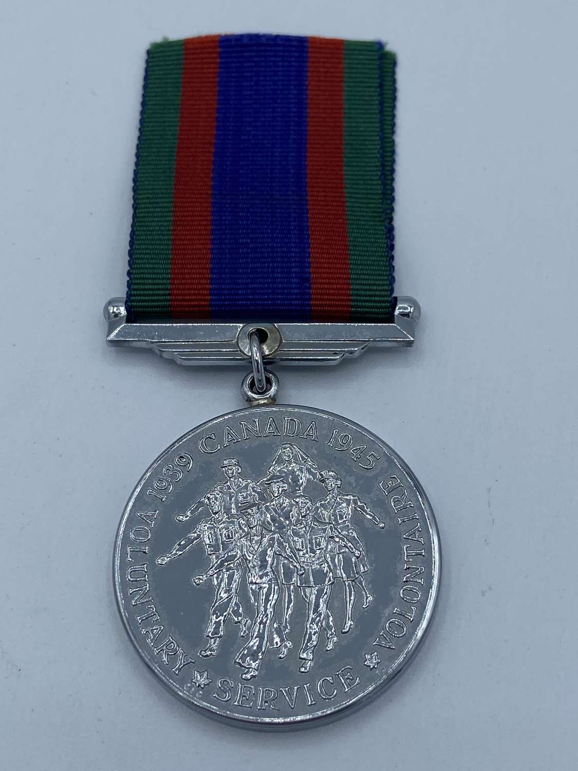 WW2 Canadian Army Volunteers Service Un-named Medal