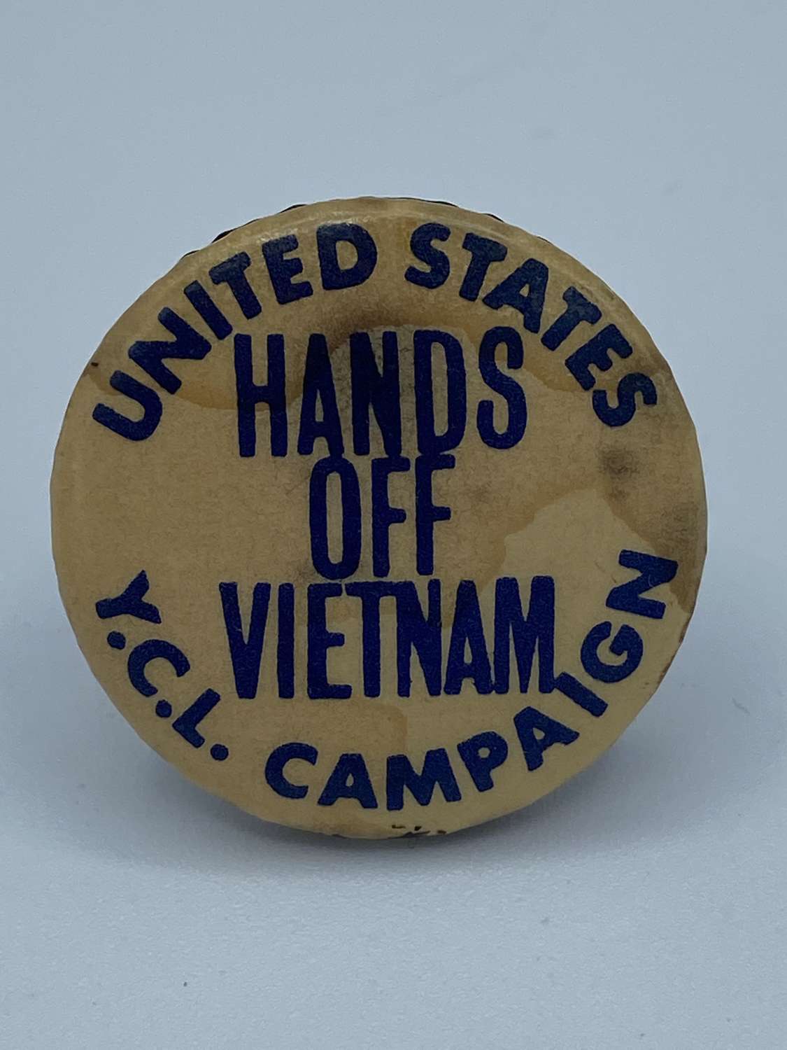 1950s US Hands Of Vietnam Young Communist League Badge