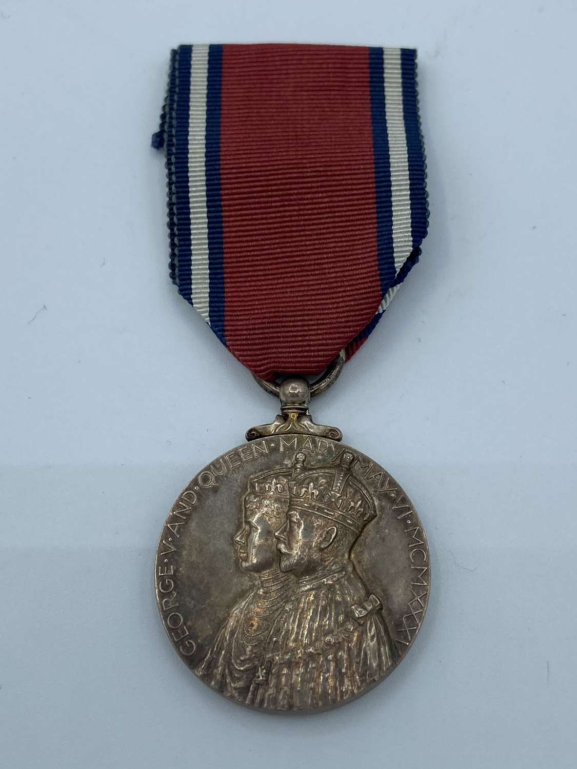 WW2 British 1935 Official King George V Silver Jubilee Medal