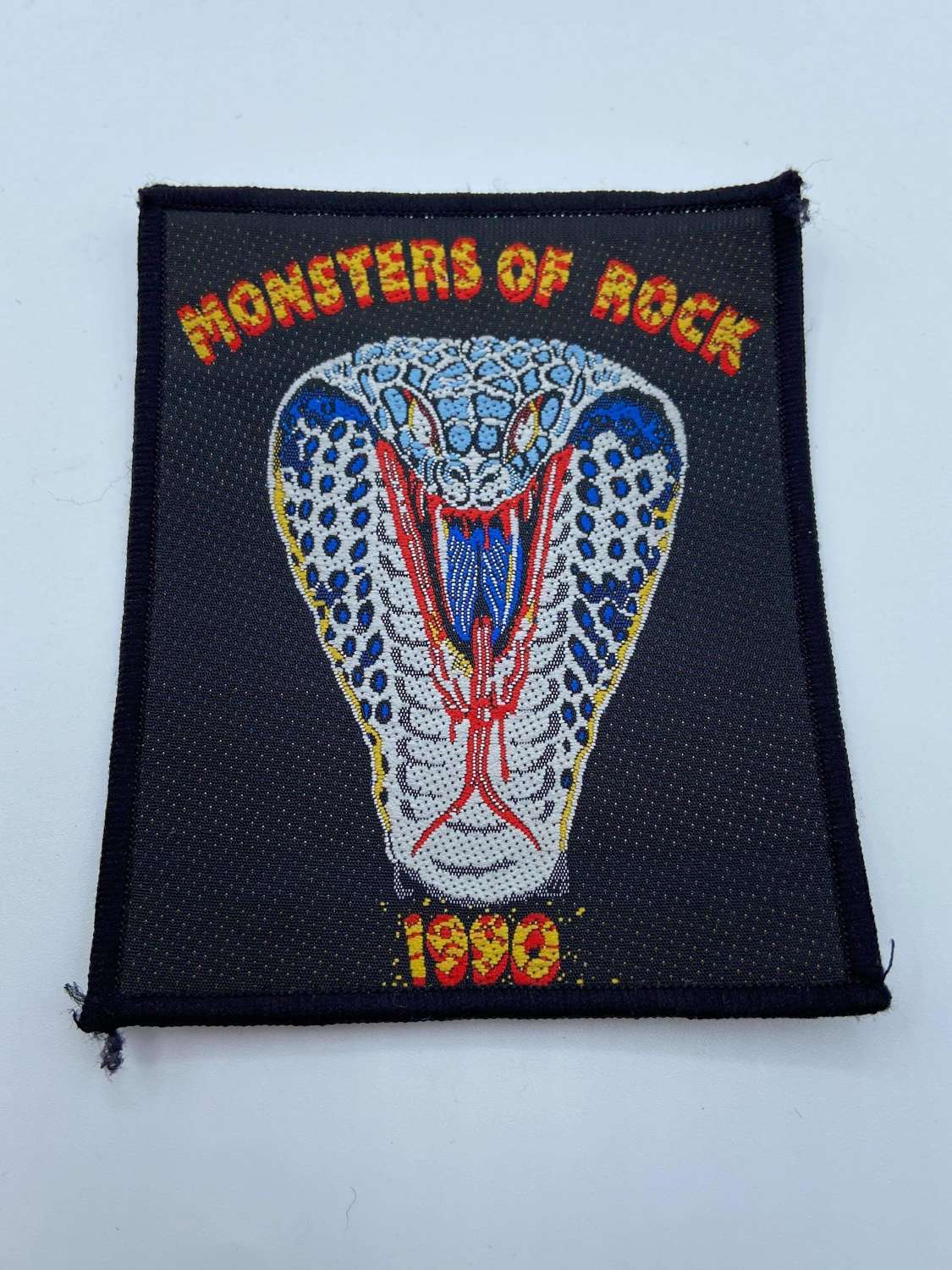 Vintage 1990s Original Rock Metal 1990 Monsters Of Rock Whitesnake