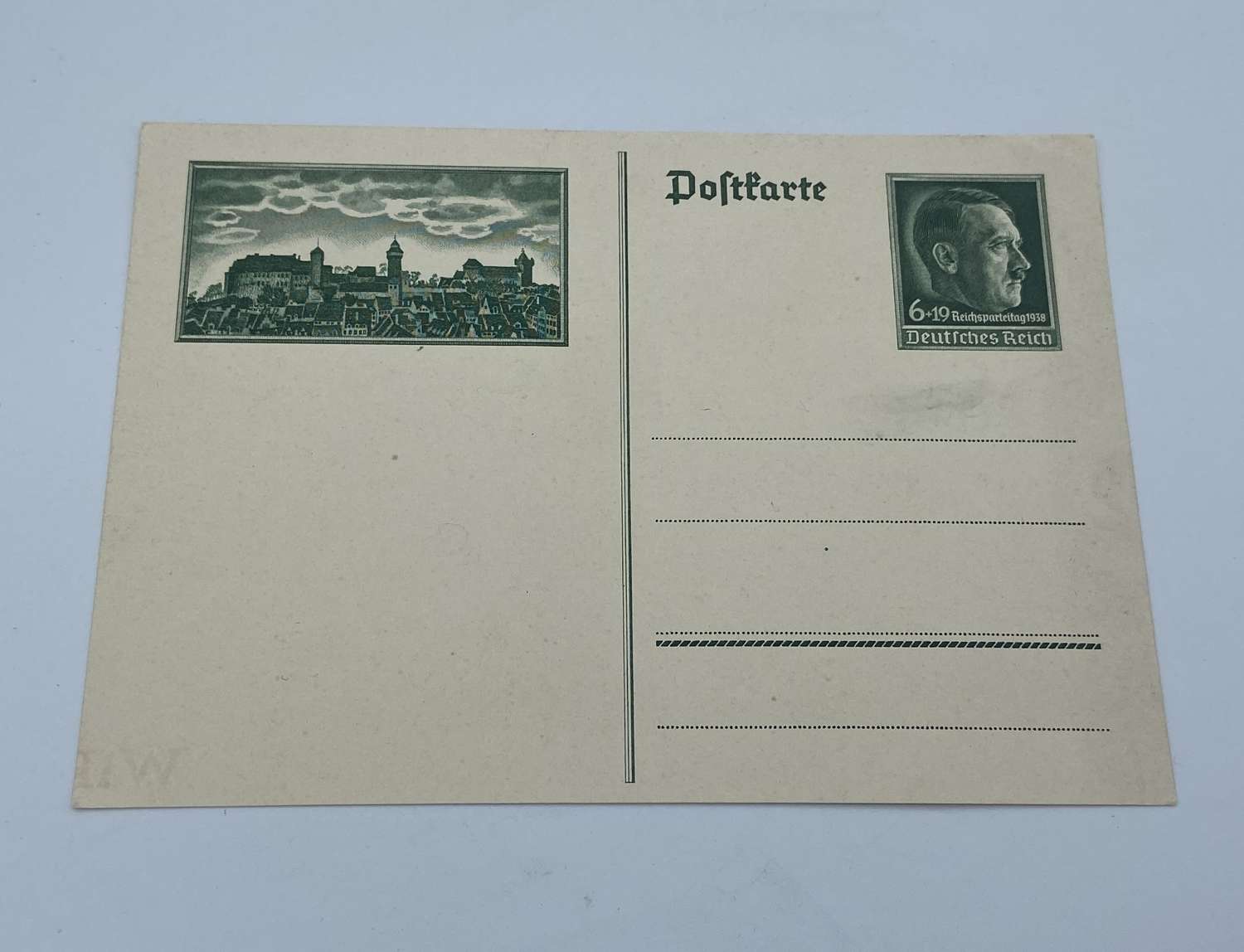 WW2 German Reichsparteitag 1938 Celebrations Postcard