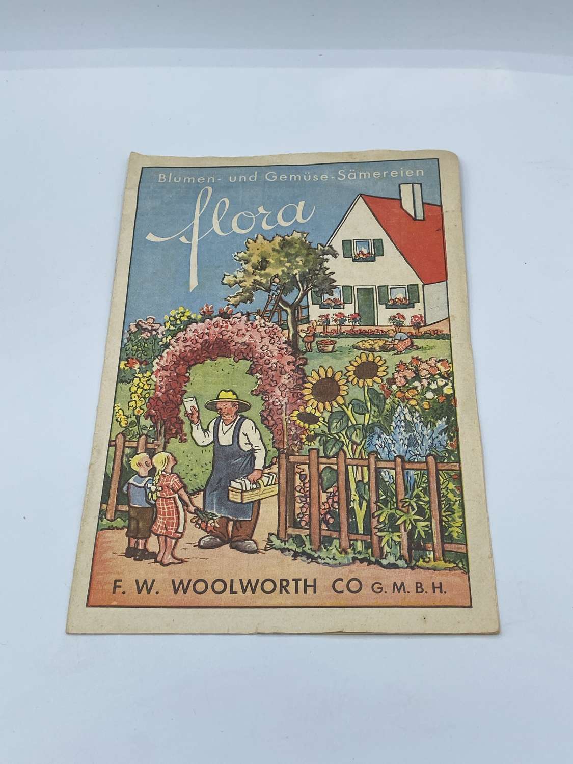 1930s German Woolworths “Woolies” GmbH Flower & Veg Seed