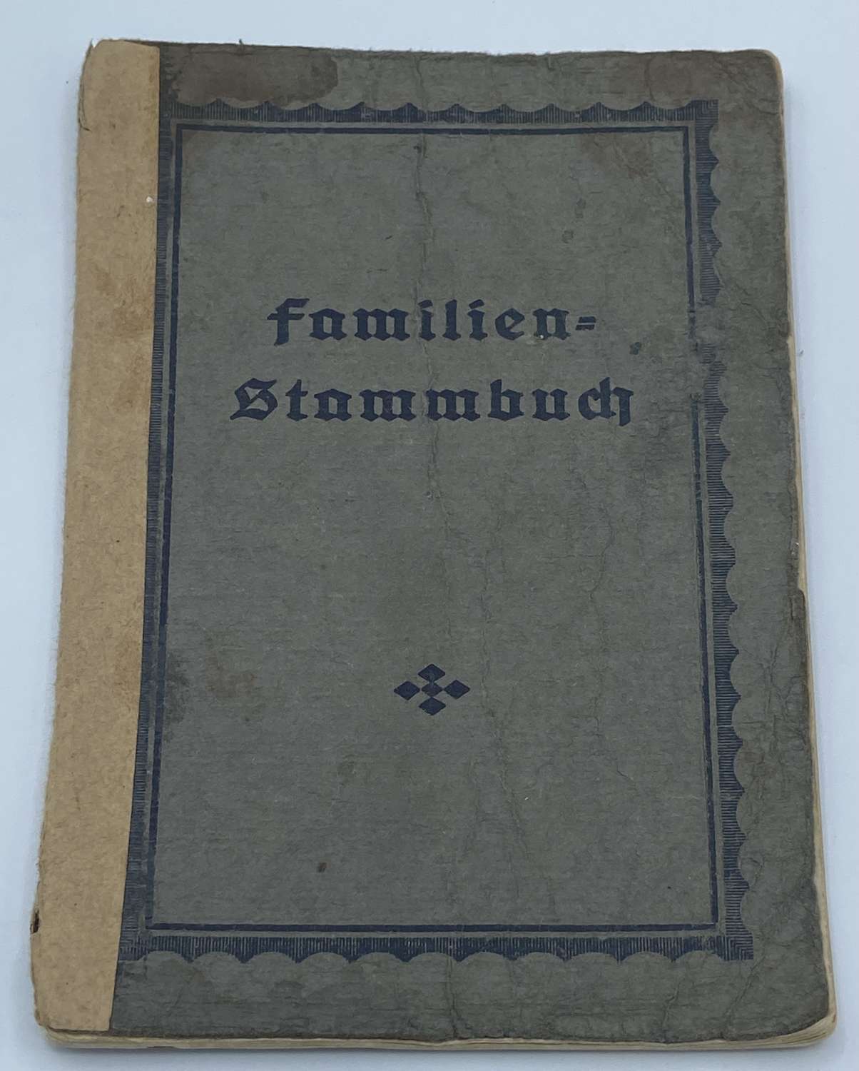 WW2 German Issued Filled Out Family register (Familienstammbuch)