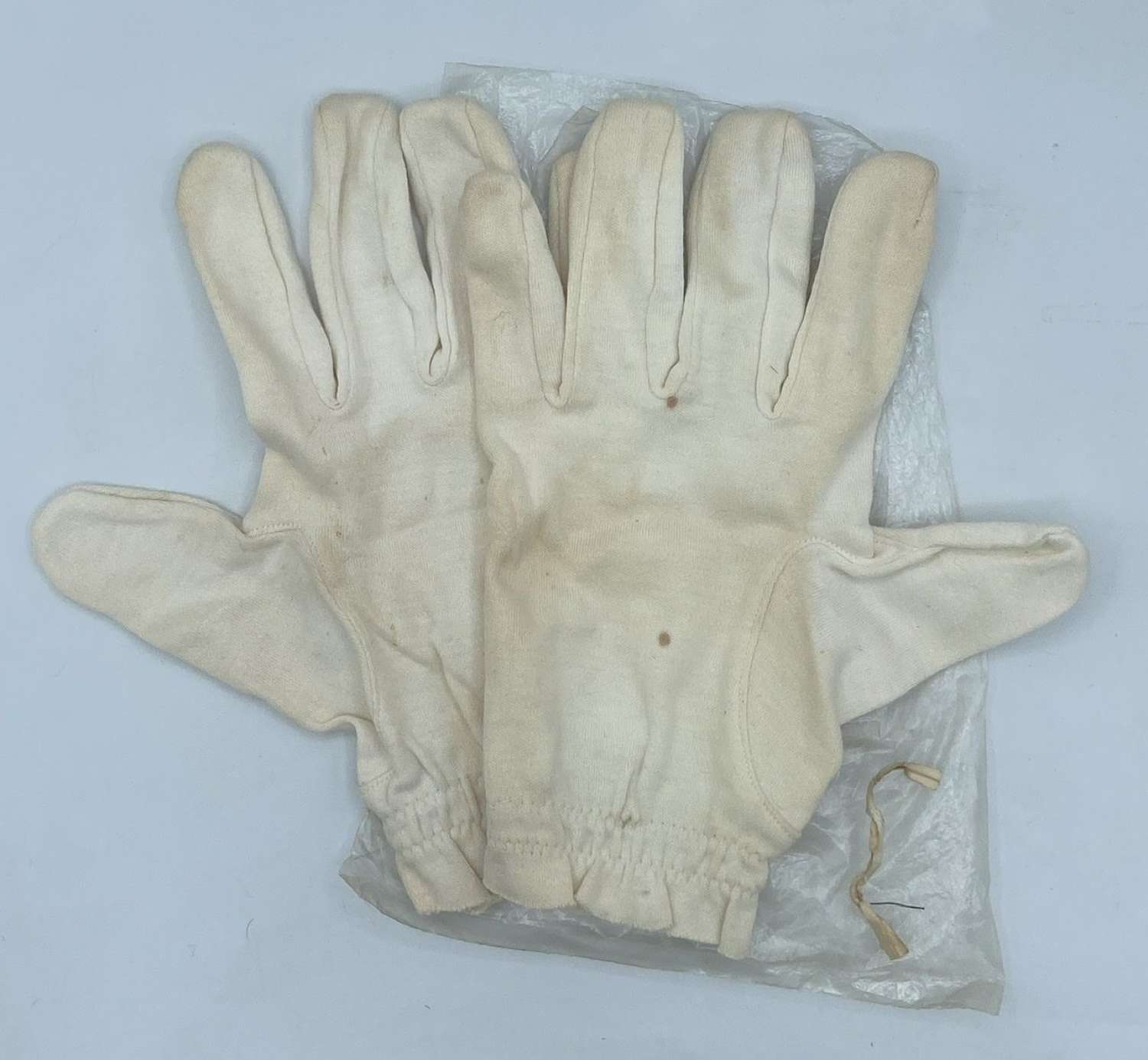 WW2 British Army Medical Cotton Gloves Elasticated Wrists Unissued