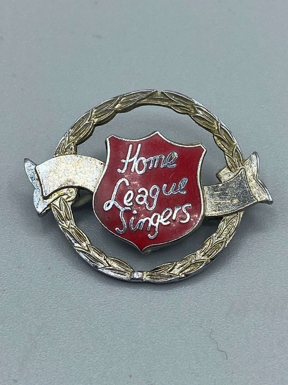 1940s-50s Salvation Army Home League Singers Enamel Badge