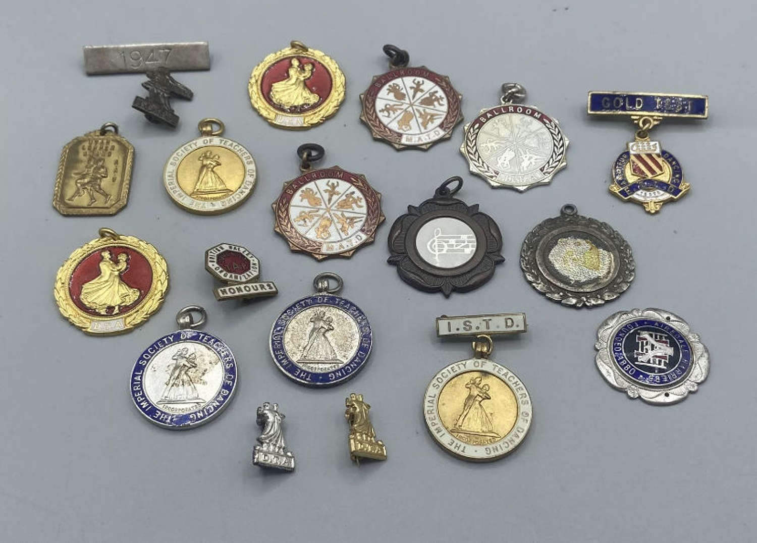 Vintage Collection Imperial Society of Teachers of Dancing Medals