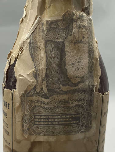 WW1 Unopened British Home Front Scotts Emulsion Cod Liver Oil Bottle