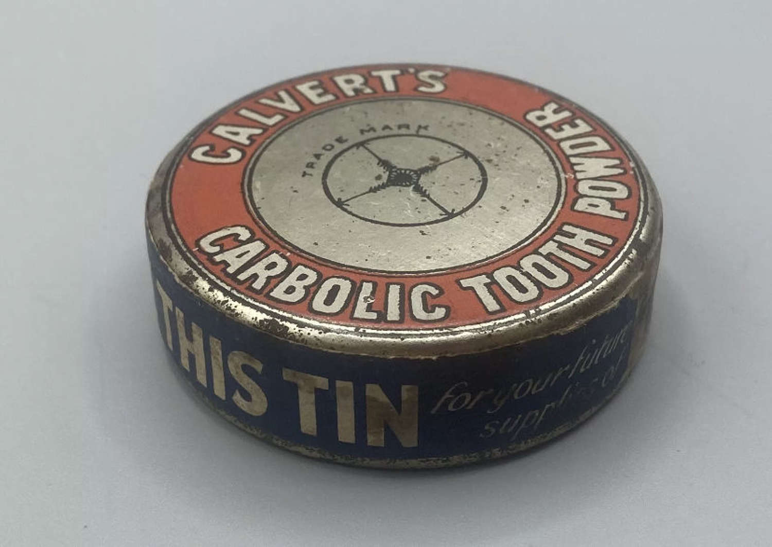 WW1 British Army & Home Front Unopened Calverts Carbolic Tooth Paste