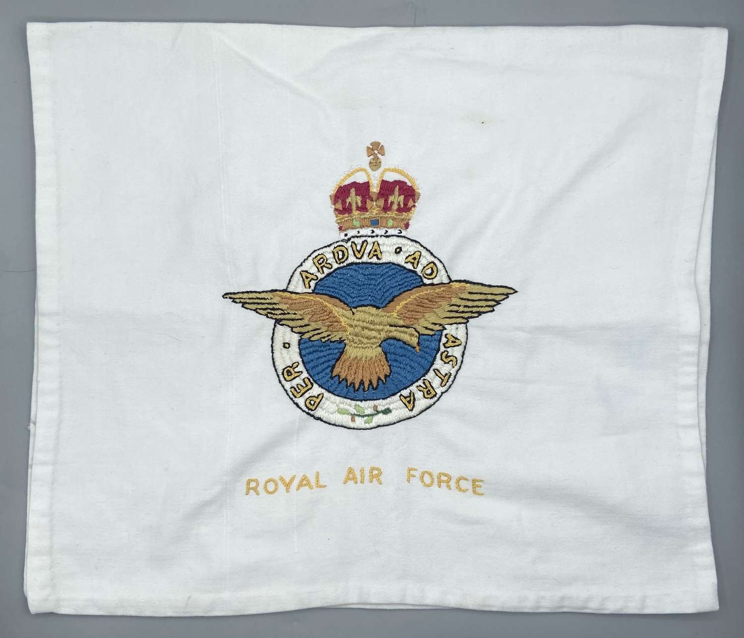 WW2 British RAF Royal Air Force Officers Embroidered Seat Cover