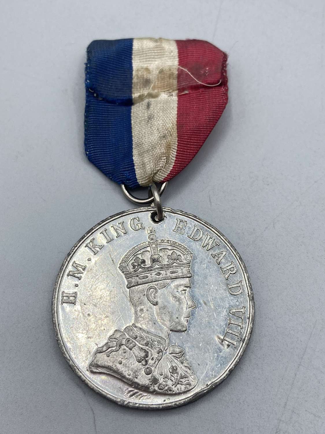 WW2 British Home Front King Edward VIII Coronation Commemorative Medal