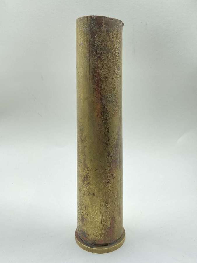 WW2 1943 Dated 40mm MK2 Bofors Anti Aircraft Shell Casing