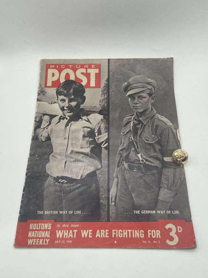 WW2 British Picture Post 1940 Youth Magazine