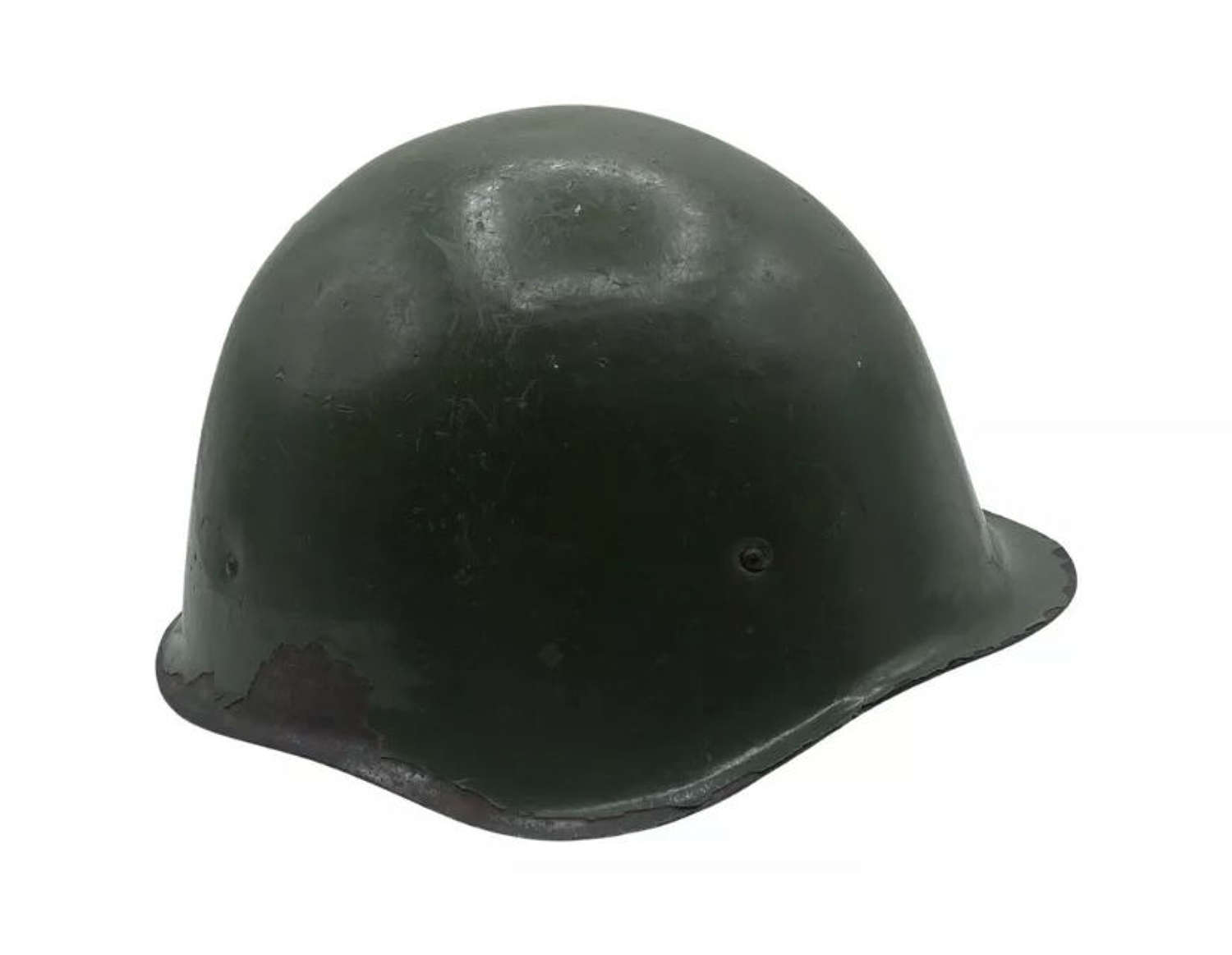 Post WW2 Hungary Hungarian M1970 Helmet, Helmet Liner & Chin Strap