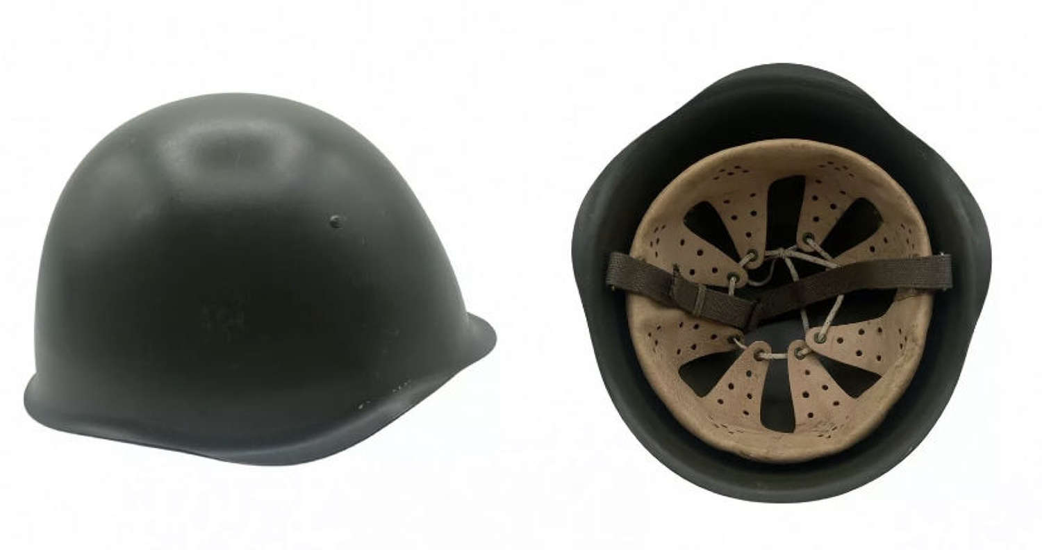 Post WW2 Polish Warsaw Treaty Organization Army M67 Helmet 1976 Dated
