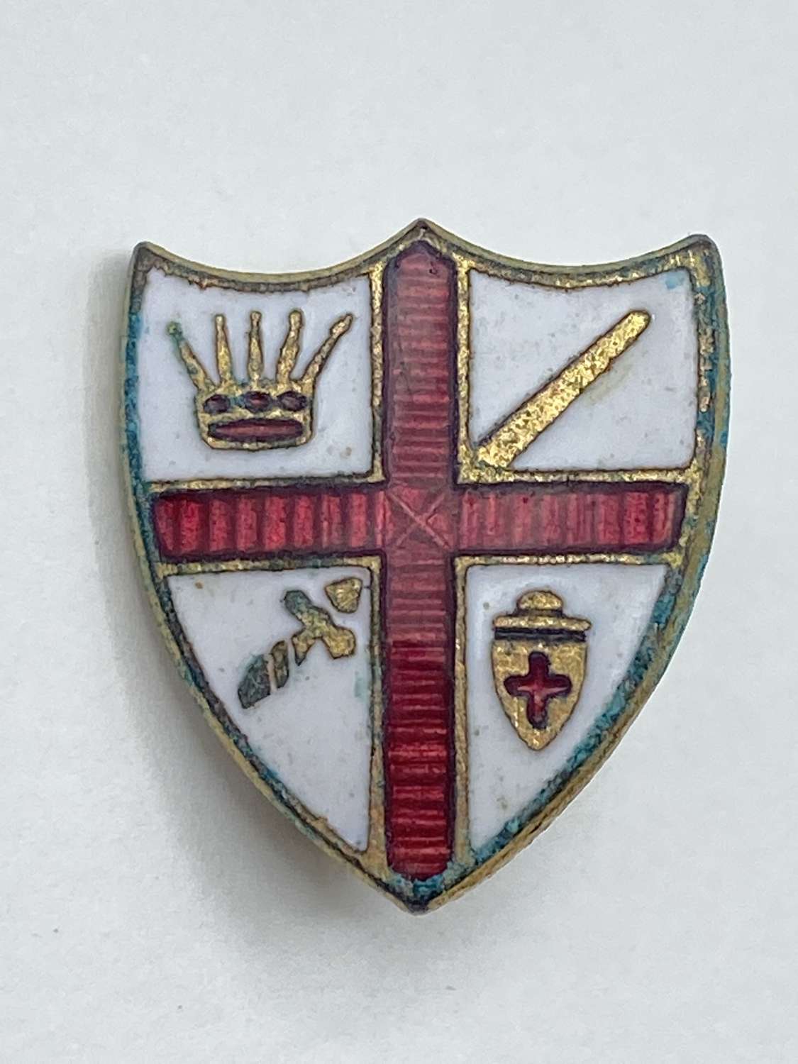WW2 Period British Home Front Royal Society of St George Members Badge