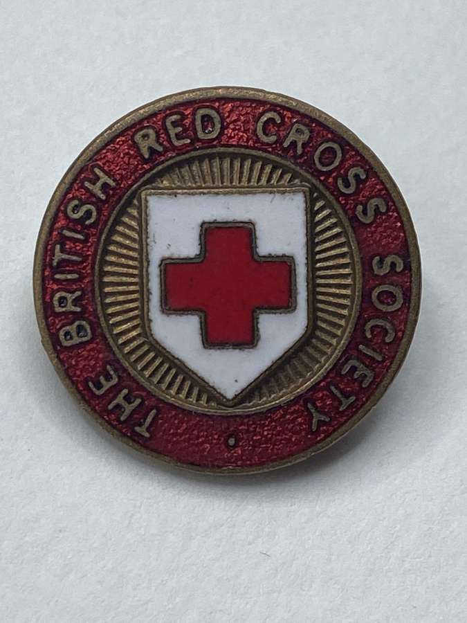 WW2 Home Front & Army British Red Cross Society Members Badge
