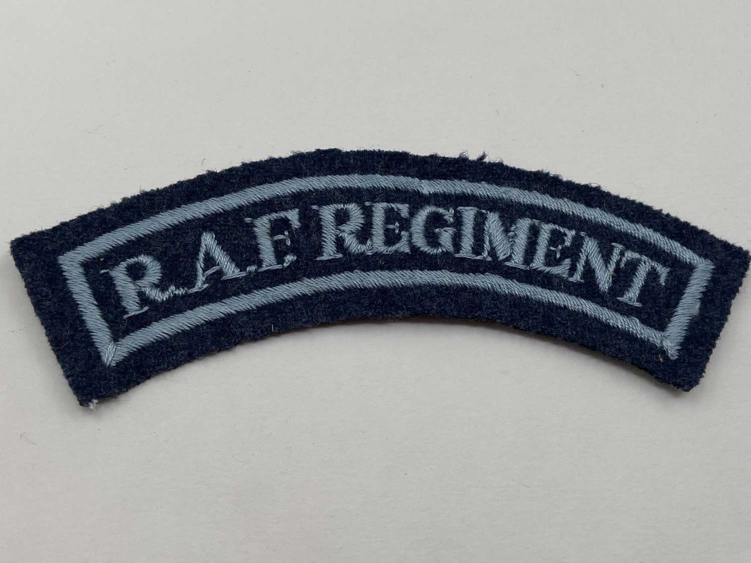 Post WW2 RAF Regiment Royal Air Force Shoulder Title