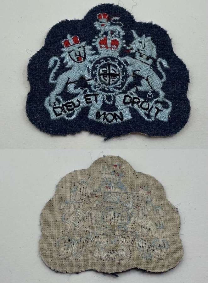 Post WW2 1950s RAF Royal Air Force Warrant Officers Rank Patch