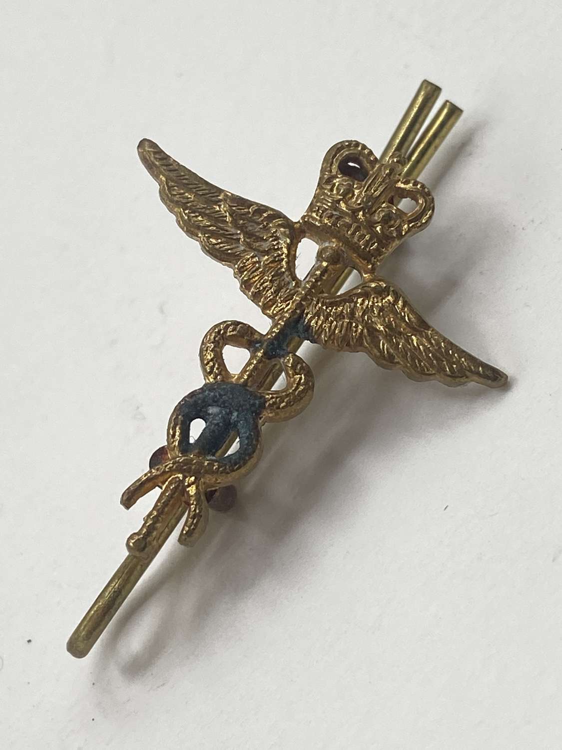 Post WW2 Royal Air Force RAF Medical Services Corps Officers Badge