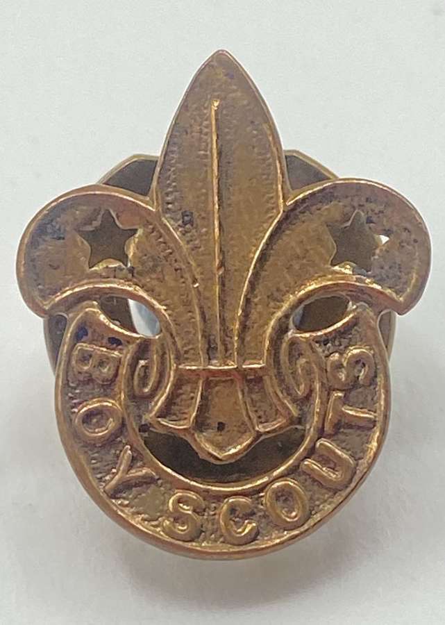 WW1 British Home Front Boys Scouts Membership Badge By Collins London