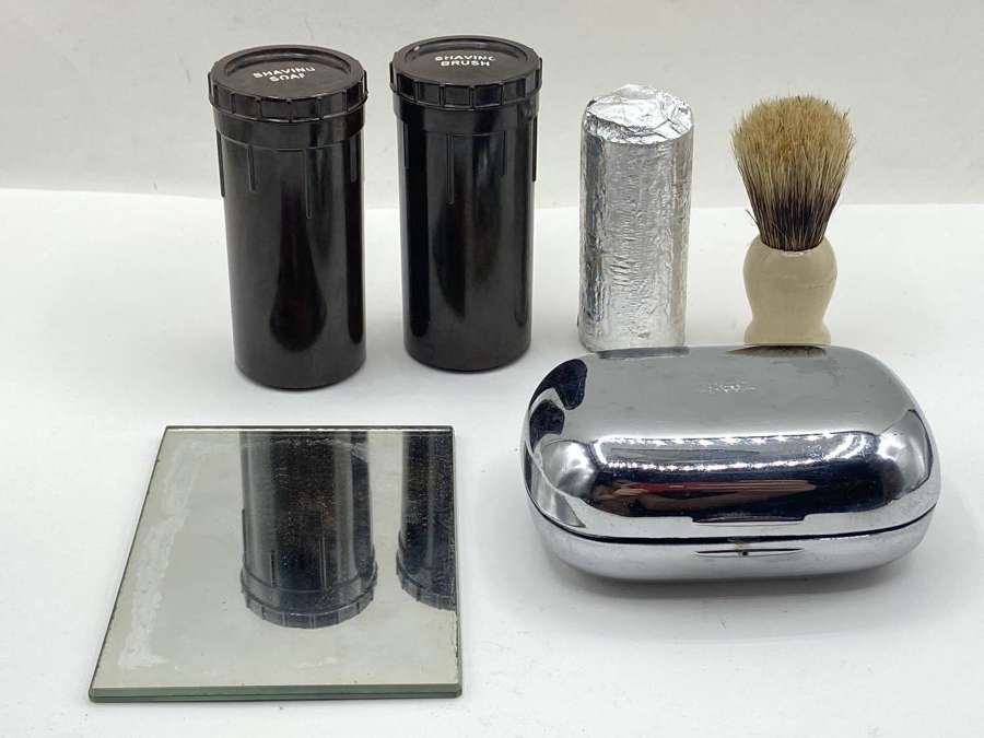 WW2 Era British Army Private Purchase Soap Tin & Shaving Products