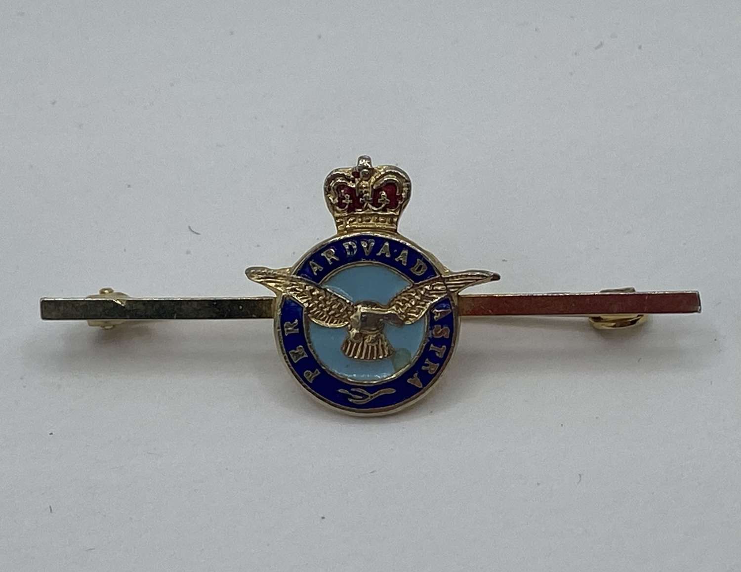 Post WW2 British Royal Air Force RAF Commemorative Tie Pin Brooch