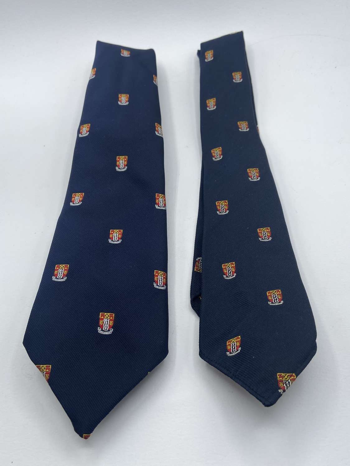 Vintage Pair Of Watford Council Tie By James Arnold Polyester
