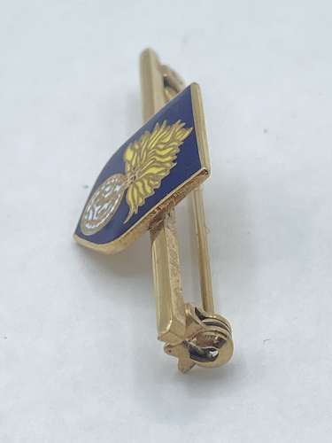 Post WW2 Northumberland Fusiliers Veterans Tie Pin Badge