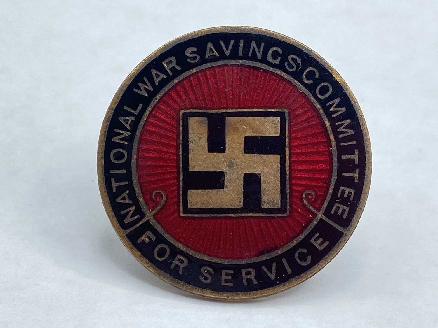 WW1 British National War Savings Committee Badge By Thomas Fattorini
