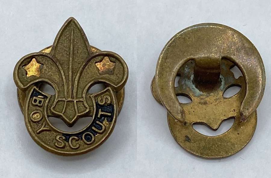 WW1 British Home Front Boys Scouts Membership Button Badge No Maker