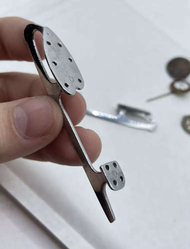 1930s Dansk Skøjte Union & Copenhagen Skating Association Badges