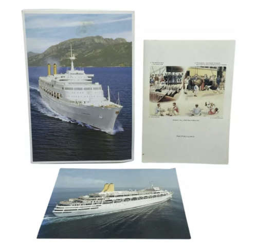 1993 P&O Canberra London Captains Fairwell Dinner Ephemera