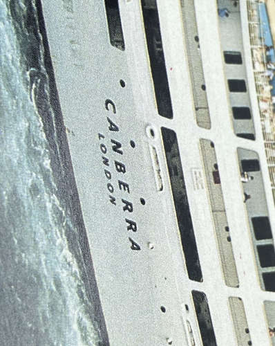 1993 P&O Canberra London Captains Fairwell Dinner Ephemera