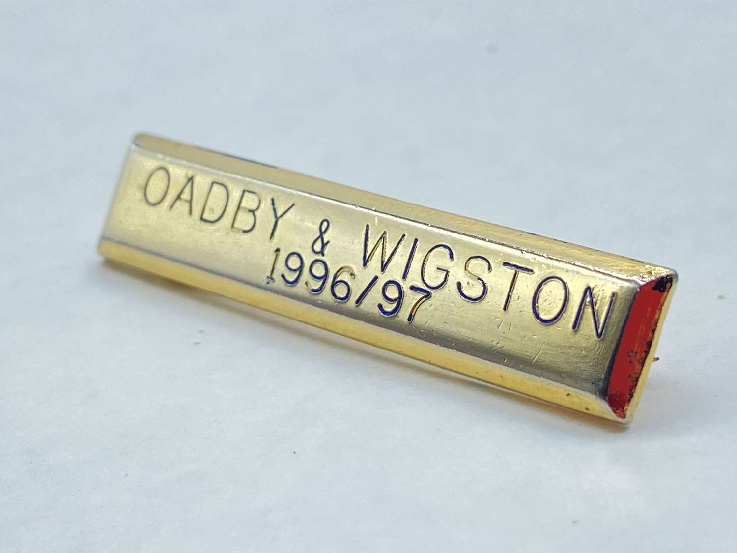 Vintage GNG Oadby Town Football Club, 1996/97 Event Organiser Badge