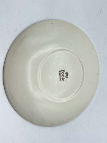 Poole Pottery Transfer Plate, Fox Hunting. Horse Refusing to Jump