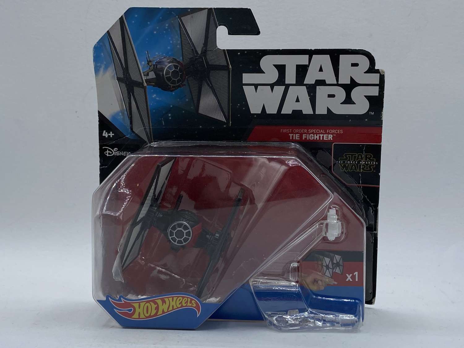 Star Wars Hot Wheels Mattel First Order Special Forces TIE Fighter