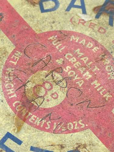 WW2 Period British Pharmaceutical Home Front Barlova Tablets Empty Tin