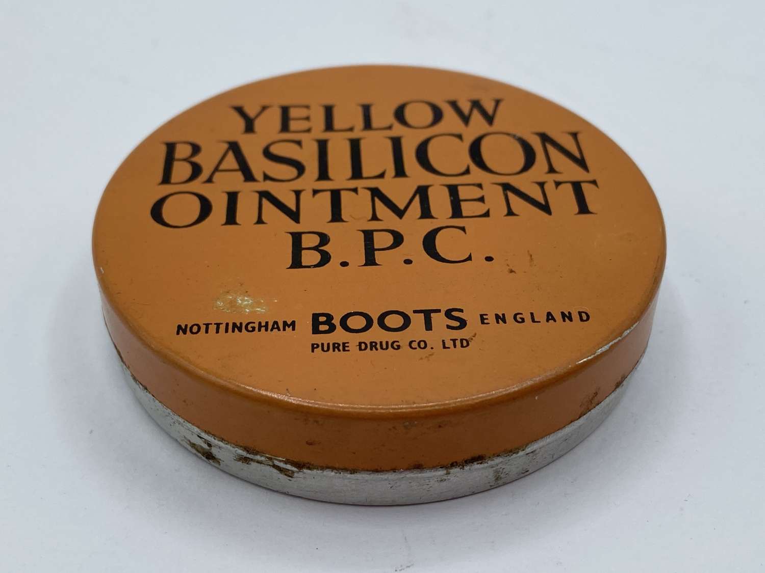 WW2 British Pharmaceutical Home Front Unopened Basilicon Ointment