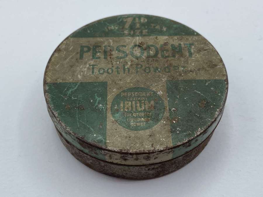 WW2 Period British Pharmaceutical Home Front Pepsodent Tooth Powder