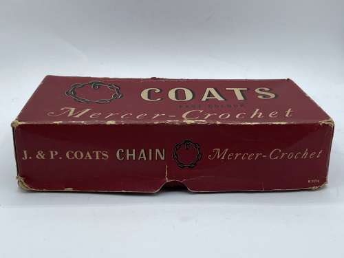 WW2 British Home Front Coats Fast colour Mercer Crochet Thread Empty